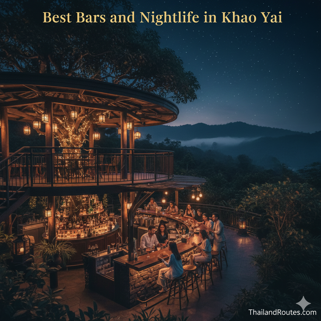 Best Bars and Nightlife in Khao Yai 2026: Top Places to Enjoy Drinks, Music, and Scenic Nights