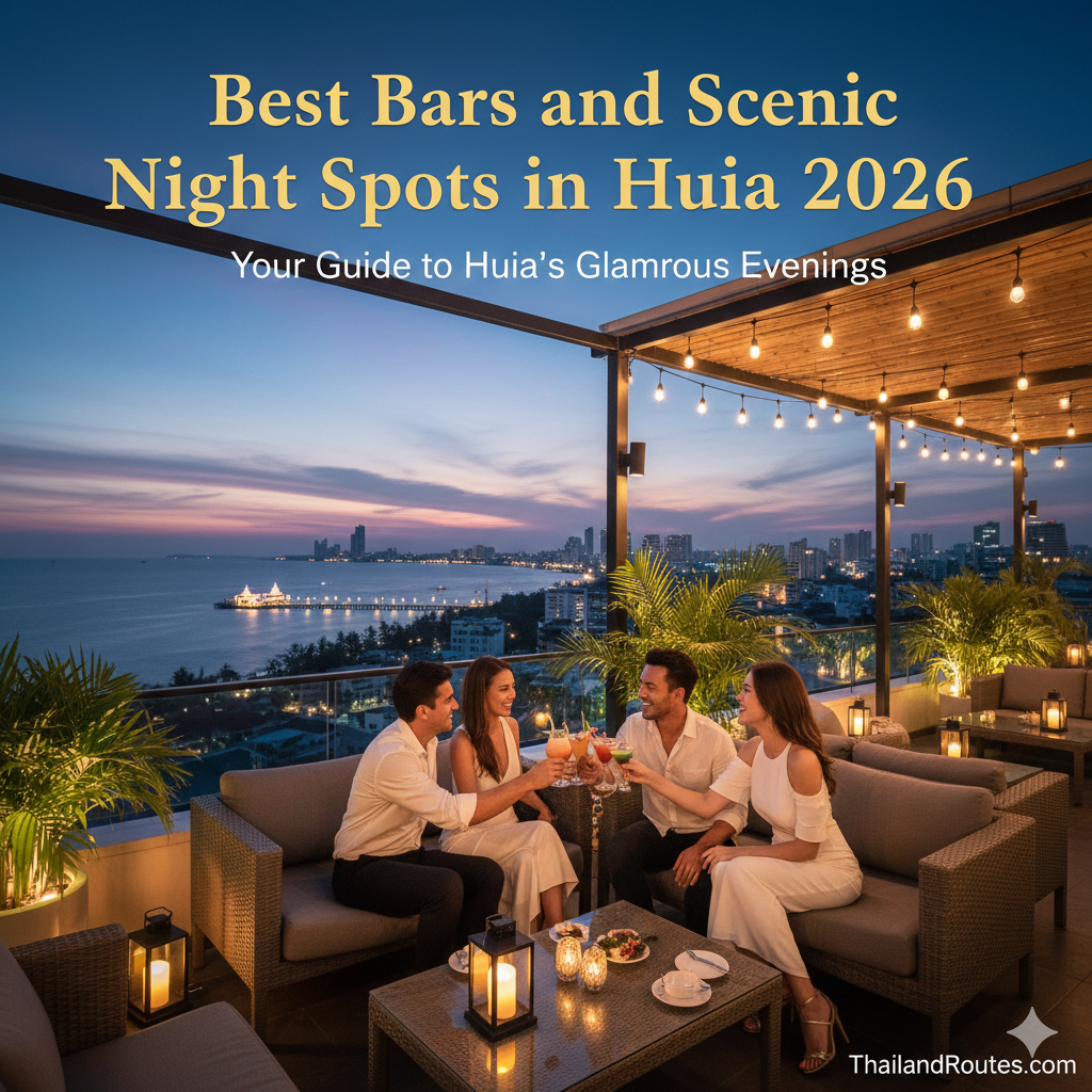 Best Bars and Scenic Night Spots in Hua Hin 2026: Top Places to Drink, Enjoy Sea Views, and Experience Vibrant Nightlife