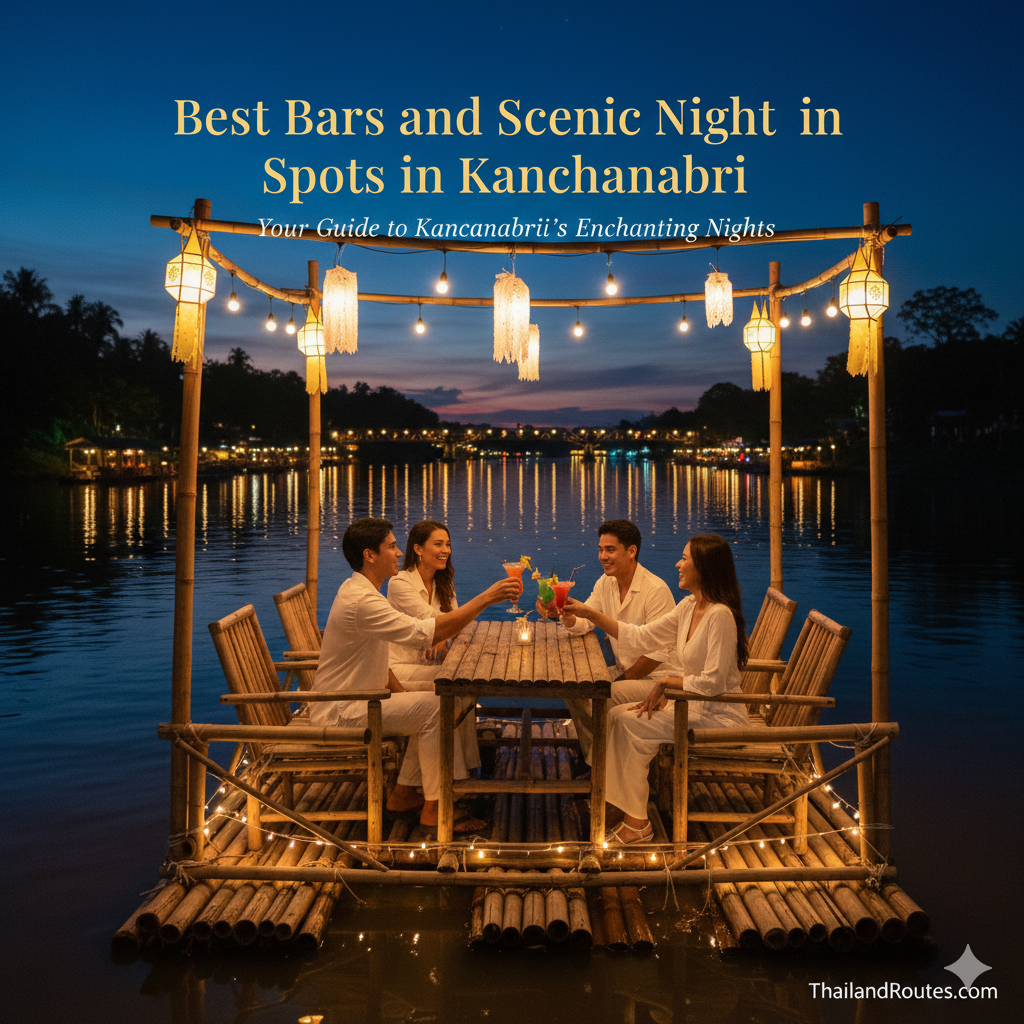 Best Bars and Scenic Night Spots in Kanchanaburi