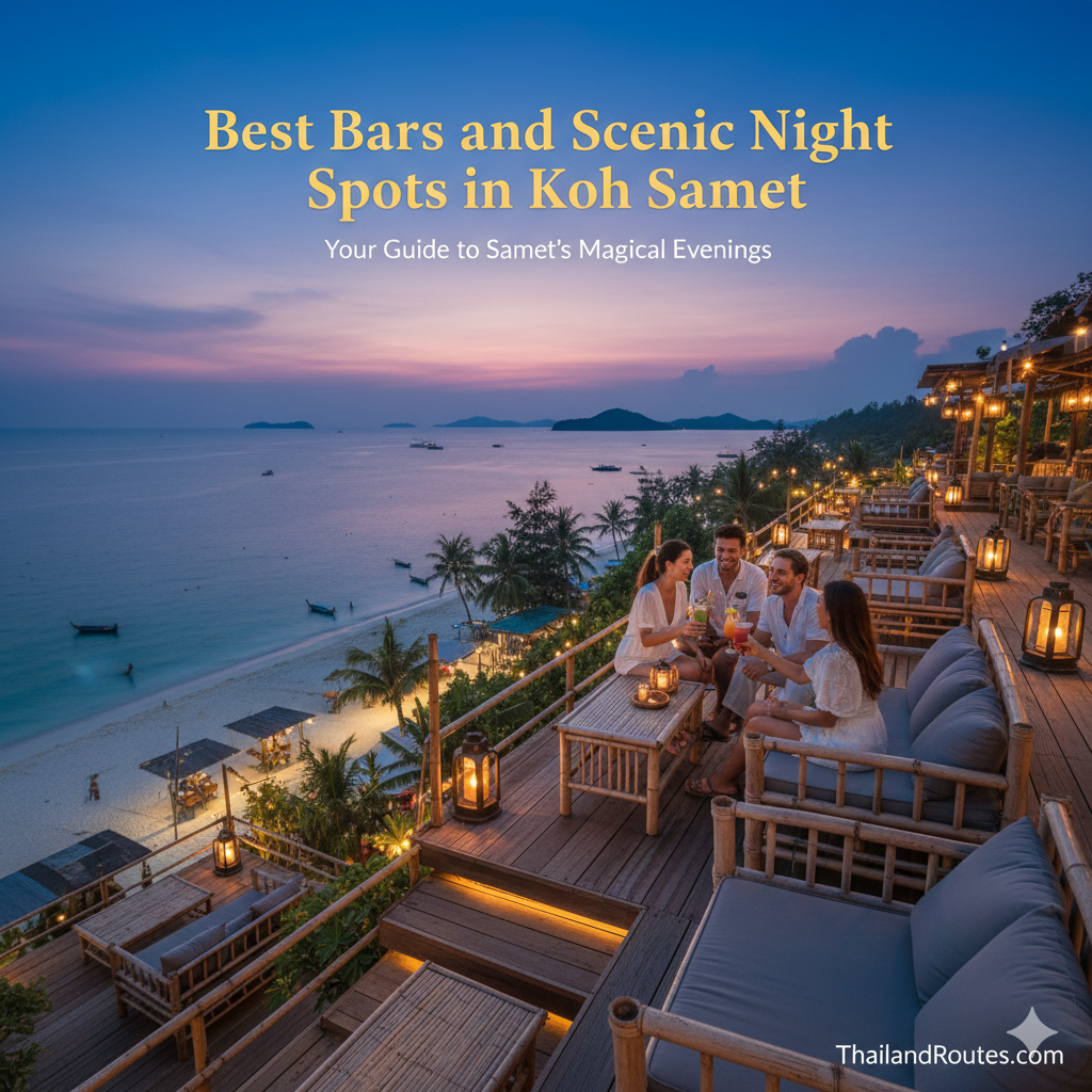 Best Bars and Scenic Night Spots in Koh Samet 2026: Where to Drink, Enjoy Ocean Views, and Experience Island Nightlife