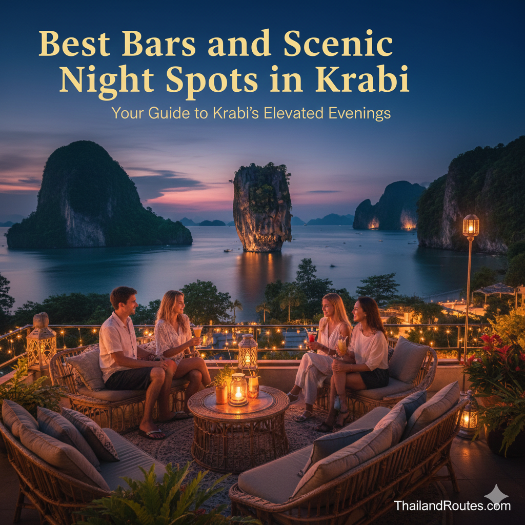Best Bars and Scenic Night Spots in Krabi 2026: Where to Drink, Enjoy Epic Views, and Experience Island Nightlife