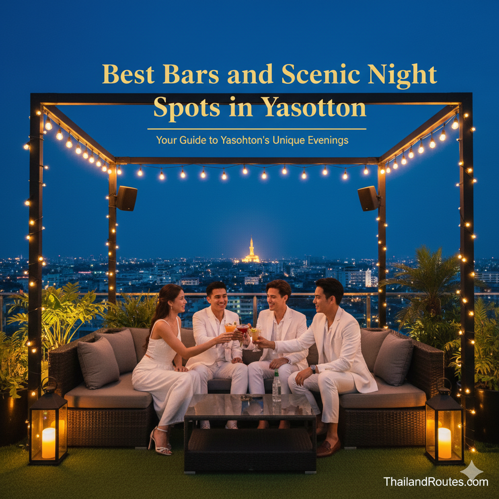 Best Bars and Scenic Night Spots in Yasothon 2026: Where to Drink, Enjoy Views, and Experience Local Nightlife
