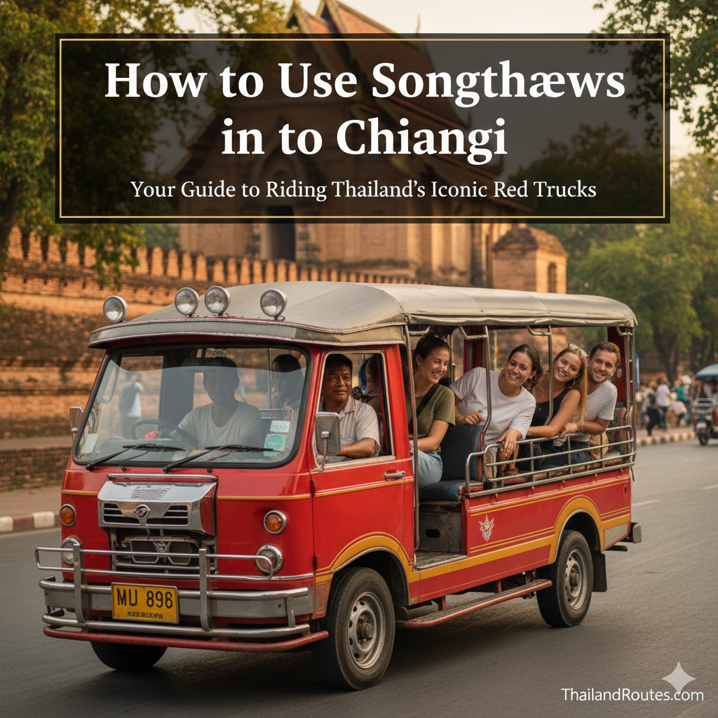 How to Use Songthaews in Chiang Mai: A Complete Guide to Local Red Truck Transportation