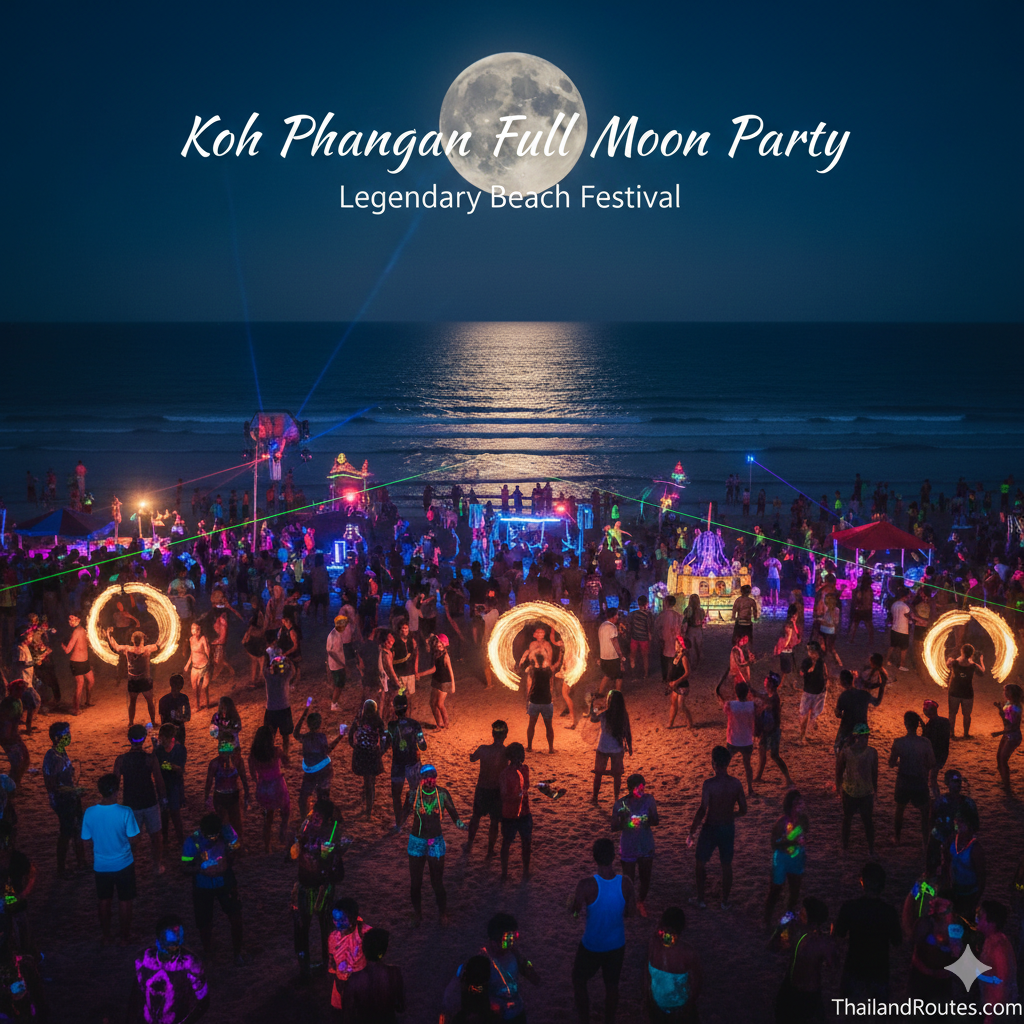 Koh Phangan Full Moon Party Legendary Beach Festival