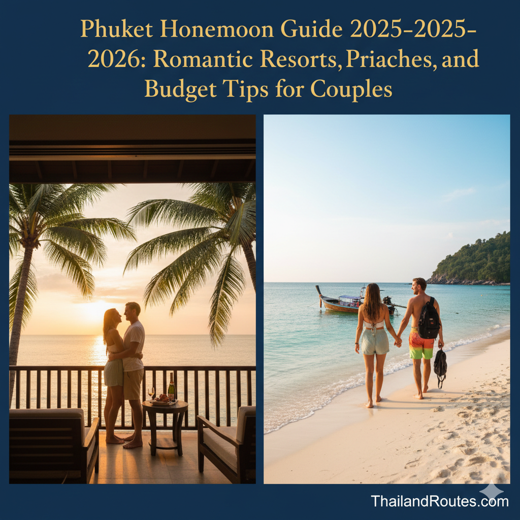 Phuket Honeymoon Guide 2025–2026: Romantic Resorts, Private Beaches, and Budget Tips for Couples