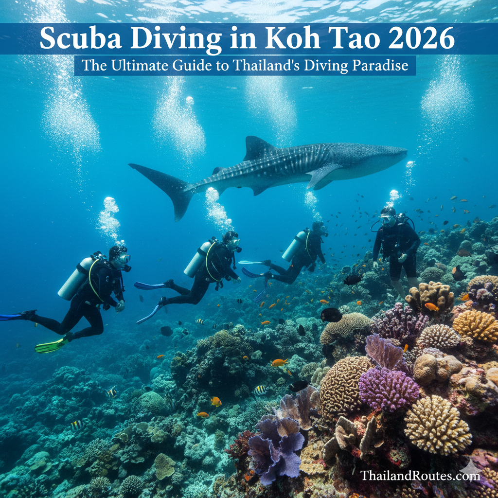 Scuba Diving in Koh Tao 2026: The Ultimate Guide