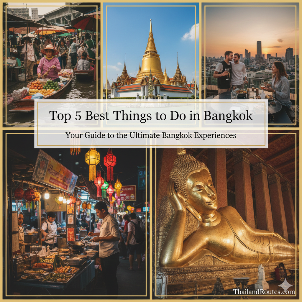 Top 5 Best Things to Do in Bangkok: A Complete 2025 Travel Guide for First-Time Visitors