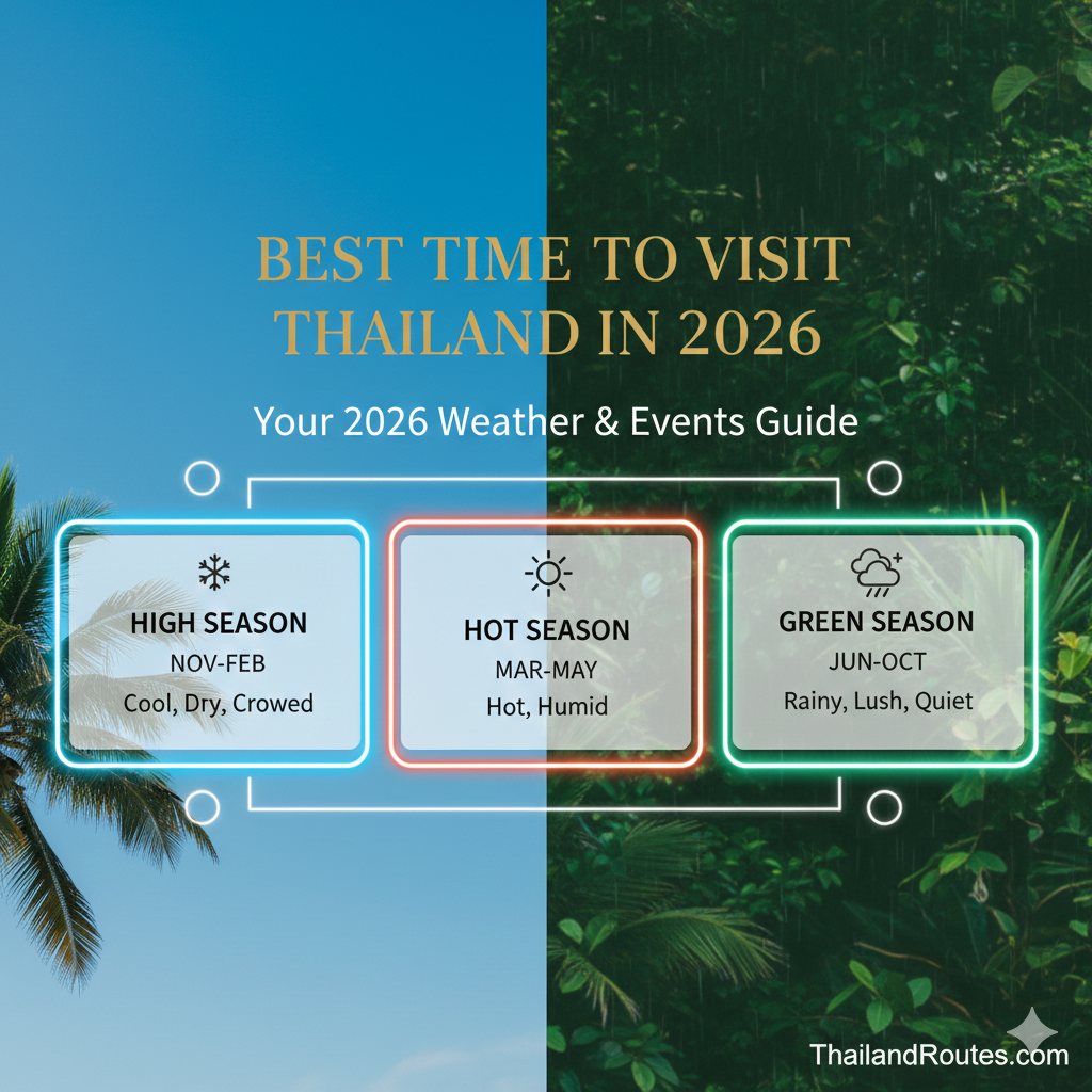 Best Time to Visit Thailand in 2026: A Complete Month-by-Month Weather and Travel Guide